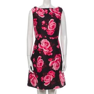 Kate Spade New York Floral Print Mini Dress